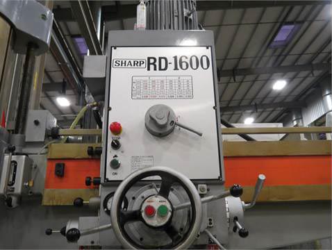 17" x 60" (5'-0") SHARP ... RADIAL DRILL